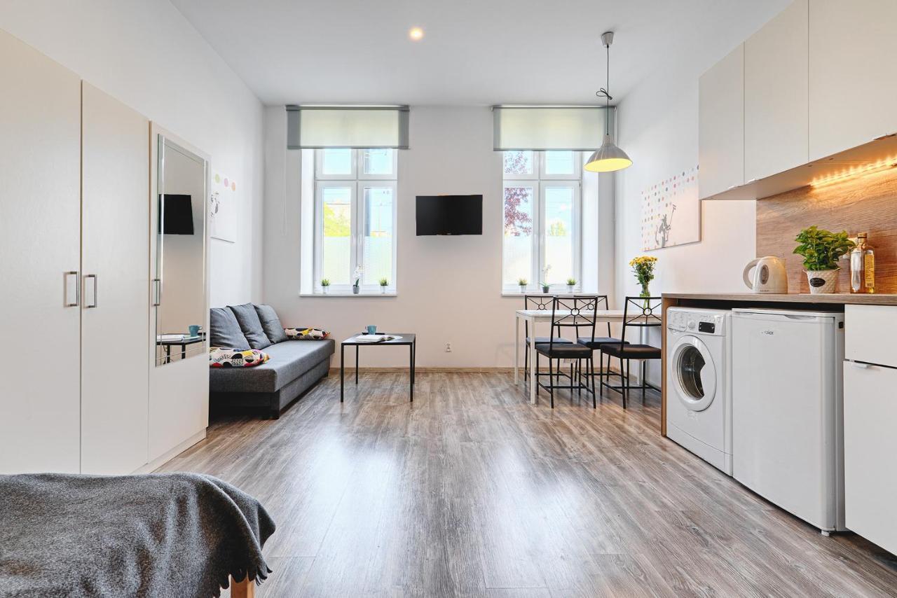 Delux5 Daire Łódź Dış mekan fotoğraf